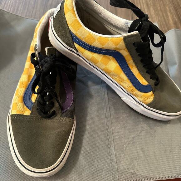 VANS OLD skool rally multiple colors sneakers size 8 womens. (6.5 men) - Picture 10 of 12